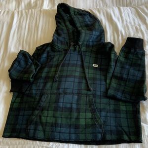 Abercrombie & Fitch Cropped Hooded Sweater